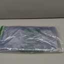 QIKSION Navy Blue Round Tablecloth 3 Pack, 84 Inch Plastic Table Cover Disposable for Parties