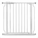  BalanceFrom Easy Walk-Thru Baby and Pet Safety Gate with Hold-Open and Auto-Close Adjustable Steel Barrier for Stairs, Doorways, and Hallways, No Drilling Installation, 29.1-33.8 inches