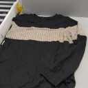 OFEEFAN Tunic Tops for Women Loose Fit Dressy Long Sleeve Shirts Womens Sweaters Crew Neck Fall Clothing with Curved Hem, Size M