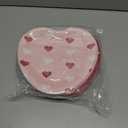 Winoo Design Valentines Plates - 60 PK - Heart Shaped Plates for Valentine's Day Decor