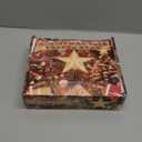 Christmas Tree Topper Star Warm White Light,Star Tree Topper for Christmas Tree Decoration Xmas Tree Topper with 30 LED Lights Battery and USB Powered 8.7 Inch