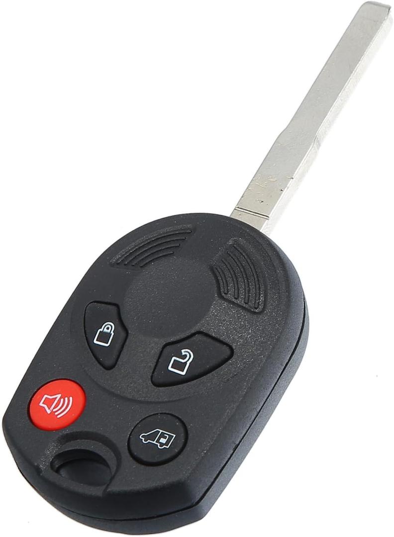 315 MHz 4 Buttons MPV Passenger Van Cargo Keyless Entry Remote Key Fob Fit for Ford Transit Transit-150 Transit-250-350 15-20 Cargo OUCD6000022 - Pack of 1 Black Replacement