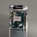 Tzomsze Compatible with iPhone 16 Plus Case,Camera Protection Cute Heart Pattern & Electroplate Reinforced Corners Shockproof Edge Bumper Case for Women Girls-Dark Green