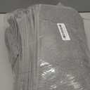 Amazon Basics Soft and Thick Cotton Hand Towels for Gym, 16 x 26 in, Gray, 12-Pack