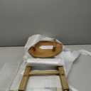 Multipurpose Wood Low Stool, Small Bench Seat, Small End Table Stool, Bathroom Stool Wood for Living Room, Bathroom(Medium Rod Stool)