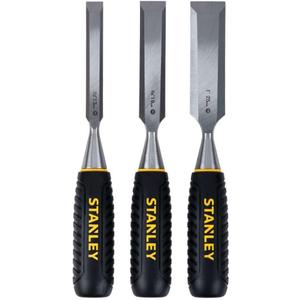 Stanley 3PC Wood Chisel Set