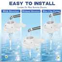 Upgraded Bath Filter 3.0, 15-Stage Bath Water Filter for Tub Faucet, Removes 99.9% of Chlorine & Contaminants, BPA-Free, 2500 Gallons, Hard Water Softener for Healthier Skin, Hair, Nails, Easy Install