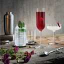 Luigi Bormioli Jazz All Purpose Beverage/HiBall Glass 15.25oz, Set of 4,