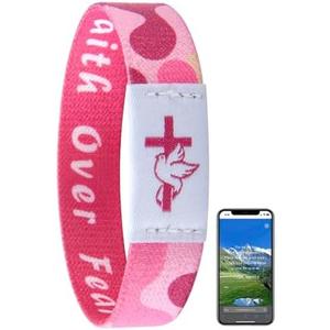 Bible Verse Bracelets for Men with NFC Scan‌ - Daily Bible Bracelet Touch Chip for Scripture Access, Bible Accessories Christian Gifts Pack of 3