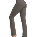 BUBBLELIME 29"/31"/33"/35"/37" Women's High Waist Straight Leg Yoga Pants Tummy Control Workout Pants with Pockets L