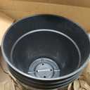 4 Pack 16 Inch Large Plant Pots,Plastic Planters for Outdoor Plants