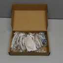 Ravinte 10 Pack 3" Drawer Pulls Champagne Bronze Cabinet Cup Pulls Kitchen Hardware Cabinet Handles Drawer Handles Knobs 3 inch Hole Center