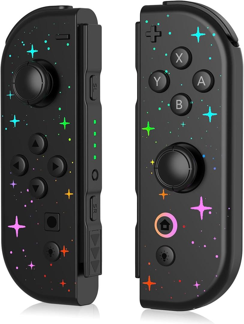 Nintendo Switch Controller, Wireless Switch Controllers for Switch/Lite/OLED, Support Dual Vibration/6-Axis Gyro/Screenshot/Wake-up