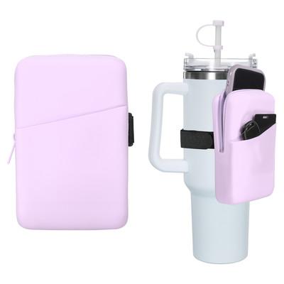 B-Well Silicone Boot and Pouch Large Universal Fit For 20/30/40oz Tumblers Pink