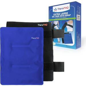 Reusable Ice Packs for Injuries  Large Flexible 14"x11" Gel Ice Pack for Knee, Back, Shoulder Pain Relief | Soft Cold Compress for Swelling | Reusable Hot & Cold Therapy Pack