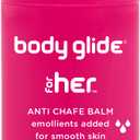 Body Glide For Her Anti Chafe Balm | Chafing stick with added emollients | Great for dry, sensitive skin and/or sensitive areas | Use on chest, bra, butt, groin, arm, and thigh chafing | 1.5oz