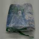 Modern Abstract 24x70 Runner Rug, Blue