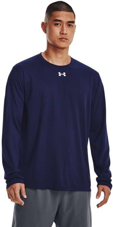 Under Armour Team Tech Long Sleeve T-Shirt With Custom ScreenPrint (Large)