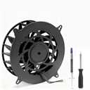 Replacement Fan Cooling Fan Internal Fan Replacement Compatible with PS5 Pro CFI-7000 CFI-7019 CFI-7021 CFI-7022 Series, DC12V 3-Pin PVB120M12H-P01-AE (PS5 Pro)
