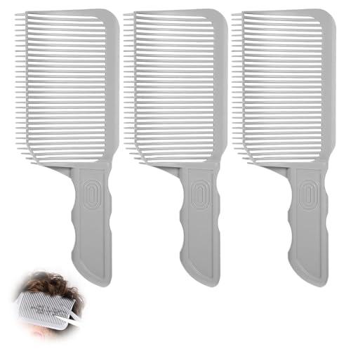 1Pcs Barber Fade Comb Set, Professional Hair Fader Tool for Men, Self Haircut Kit for Men for Home DIY Haircuts or as a Salon Styling Tool(Gray)