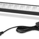 1 Pack 24W LED Shop Lights  5400 lm 6000 K Daylight, 6.5 ft Plug-in Cord with Inline Switch, 180 Tilt, Graphene Cooled  Linkable Garage, Workshop, Warehouse, Yard Lighting