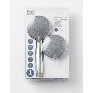 EasyHome Multifunction 2-in-1 Shower System Chrome