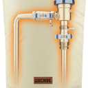 Backflow Preventer Cover (5°F) Heavy-Duty 5-Layer Insulated Enclosure, Freeze & All-Weather Protection for Outdoor Pipe, Irrigation Sprinkler Valve, Well Water Pump & PVB, 14" Wx18 H Beige