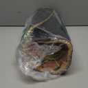 Coir Door mats Outdoor - Flora - Welcome mats for Front Door - Half Circle Coir Doormat Outdoor Entrance - 16''x27.5''