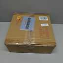 22'' Lighted Christmas Wreath with Timer, Cardinal & Birdhouse, Snow Flocked Pine Branches & Pinecones, Red Berries, Velvet Bow, LED Warm Lights with Steady/Flash Modes, Holiday Front Door Decor