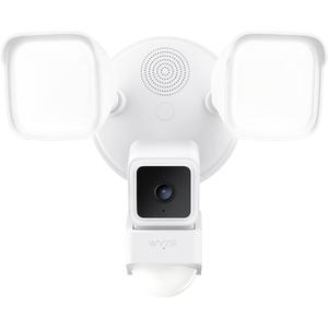 Wyze Cam Floodlight with 2600 Lumen LEDs, Wired 1080p HD IP65 Outdoor Smart Security Camera, Color Night Vision, 270-Degree Customizable Motion Detection, 105dB Siren, and Two-Way Audio