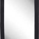 HREW Handle Mirror  Large Hand Mirror with Double Handle - Rectangular Hand Held Mirror with Handle - Lightweight Hair Salon Equipment Hairstylist and Barber Accessories (1Pcs Rectangle) (15.7"L x 10.2"W)