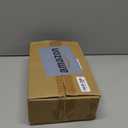 goldenwarm Matte Black Entry Interior Door Knob, Square Exterior Door Knobs, Matte Black Exterior Key Door Knobs (Pack of 3)