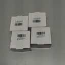 4 x Hole Cutter 33mm LAIWEI Bi-Metal Hole Saw, HSS Circular Hole Saw Head, 1.8 mm Thick, Cutting Depth up to 38mm, Suitable for Wood, Plastic, plasterboard and Metal Round Pipe (Black)