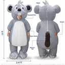 Camlinbo Inflatable Kids Halloween Costume Blow Up Rat Costumes for Halloween Funny Theme Costume Cosplay Party