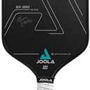 JOOLA Ben Johns Hyperion Pickleball Paddle - Select Raw Carbon Surface or Carbon Abrasion Surface for Increased Power and Spin - Elongated Grip Handle - Carbon Fiber Pickleball Paddle - USAP Approved (Hyperion | CFS | 16mm)