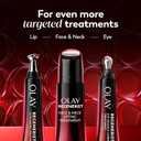 Olay Regenerist Nourishing Treatment, Lip Balm, Plumping Lip Gloss for Women, Fuller Looking Lips & Smoothed Lines, 3-in-1 Mask, Plumper, Gloss - Anti-Aging Skin Care, Shea Butter & Coconut Oil, 0.5oz
