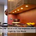 G4 Bulb, 20 Pack Halogen G4 12V 20W with G4 Bi-pin Base, High Output G4 Light Bulb 12V 300LM 3000Hrs Long Lifetime, G4 Dimmable, CRI100 & 2800K Warm White, G4 Halogen Bulb 20W for Cabinet Light Bulbs