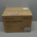 Bonsaii Safe, 0.6 Cubic Safe Box with Electronic Keypad, Removable Shelf, for Valuables Jewelry and Documents in Home, Hotel, or Business, 9.84" x 13.78" x 9.84" Inches, SF002