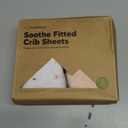 KeaBabies 2-Pack Organic Crib Sheets for Boys, Girls - 52x28 Fitted Crib Mattress Sheet Neutral, Breathable Jersey Cotton Cover for Baby Bed, Toddler Mattress, Soft & Cute Prints (Butterflies)