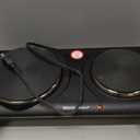 Elite Gourmet EDB302BF Countertop Double Cast Iron Burner, 1500 Watts Electric Hot Plate, Temperature Controls, Power Indicator Lights, Easy to Clean, Black