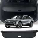 Cargo Cover Fit for Cadillac Lyriq 2023 2024 Retractable Rear Trunk Cover Trunk Security Cover Shielding Shade Accessories for Cadillac Lyriq Cargo Cover 2023 2024