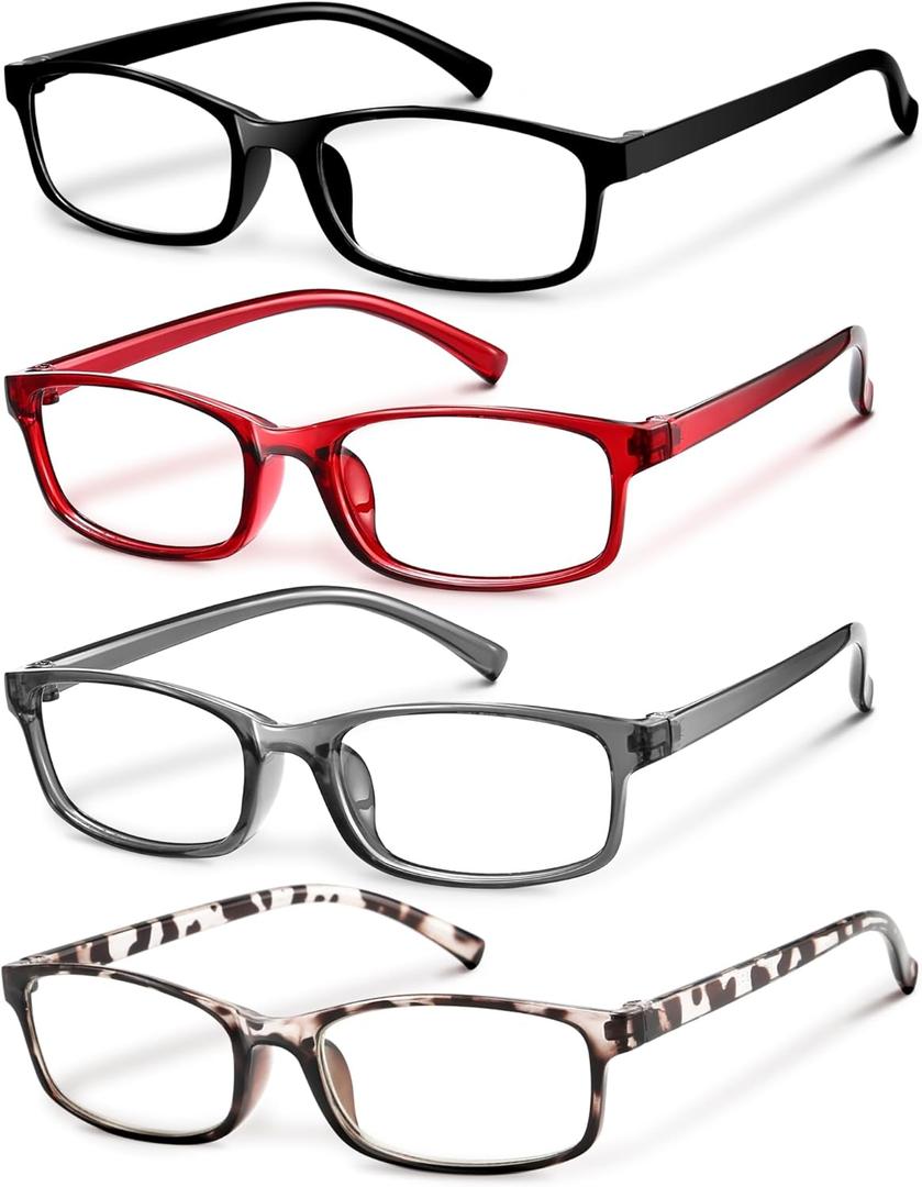 Gaoye Second 4 Pack Mix Reading Glasses (1.5 x)