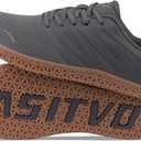 ASITVO Wide Men's Barefoot Zero Drop Sole Minimalist Width Toe Box Walking Shoes Sneakers TPU Toe No-Sew Upper, 10.5
