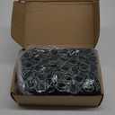 Jetec 64 Pieces Pool Cover Clamps for Above Ground Pools PVC Pipe Clips for Greenhouses, Row Covers, Shelters, Bird Protection, 2.4 Inches Long(1/2 Inch,Green)