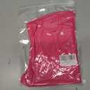 GEMBERA Womens Racerback Sleeveless V Neck Ribbed Knit Cotton Fitted Basic Cami Cropped Halter Tank Top Shirt (Pink, XL)