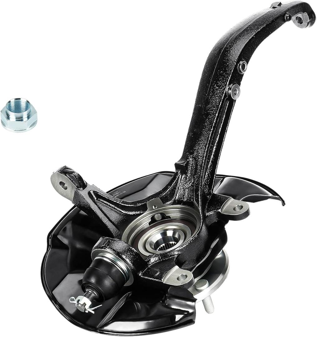 TadaMark Front Left Steering Knuckle & Wheel Hub Bearing Assembly Fit for Honda Accord 2008-2012, for Acura TSX 2009-2014 Replace for # 698-447 LK051 44600TA0A00, Driver Side
