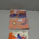 Irenare 62 Pcs Dart Battle Party Decorations - Happy Birthday Supplies with Gun Theme Banner, Tablecloth, Balloons for Kids