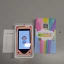 PROGRACE Kids Smart Phone - Talk & Text Learning Toys Cell Phone with Parental Controls, Safe Apps, 4.2" Touchscreen, Dual Camera, Games, Christmas Birthday Gifts for Kids Boys Girls Ages 5-14,Pink