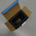 Morlike Silicone Belt Buckle Holder (Black, 2 Pack)