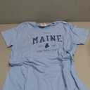 Retro Maine T Shirt Vintage State Sports Design Tee T-Shirt, M